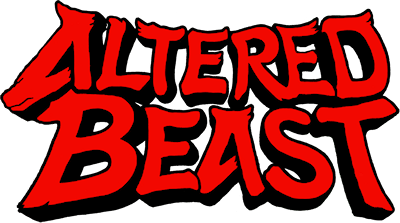 Altered Beast logo for Commodore 64